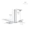 Grohe Allure 8-Inch Widespread 2-Handle M-Size Bathroom Faucet 1.2 Gpm 205842431 - alternate 4